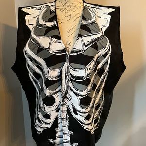 Halloween 👻 unisex  skeleton vest